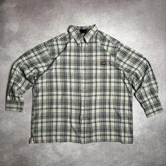 Dickies Plaid Button Up Shirt - Picture 1 of 3